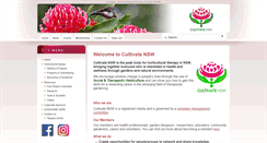 Desktop Screenshot of cultivatensw.org.au