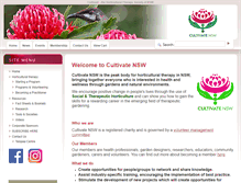 Tablet Screenshot of cultivatensw.org.au